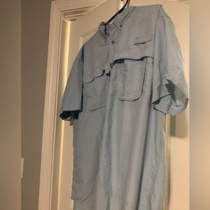 LL Bean Mens XL Fishing Sun Shade T-shirt